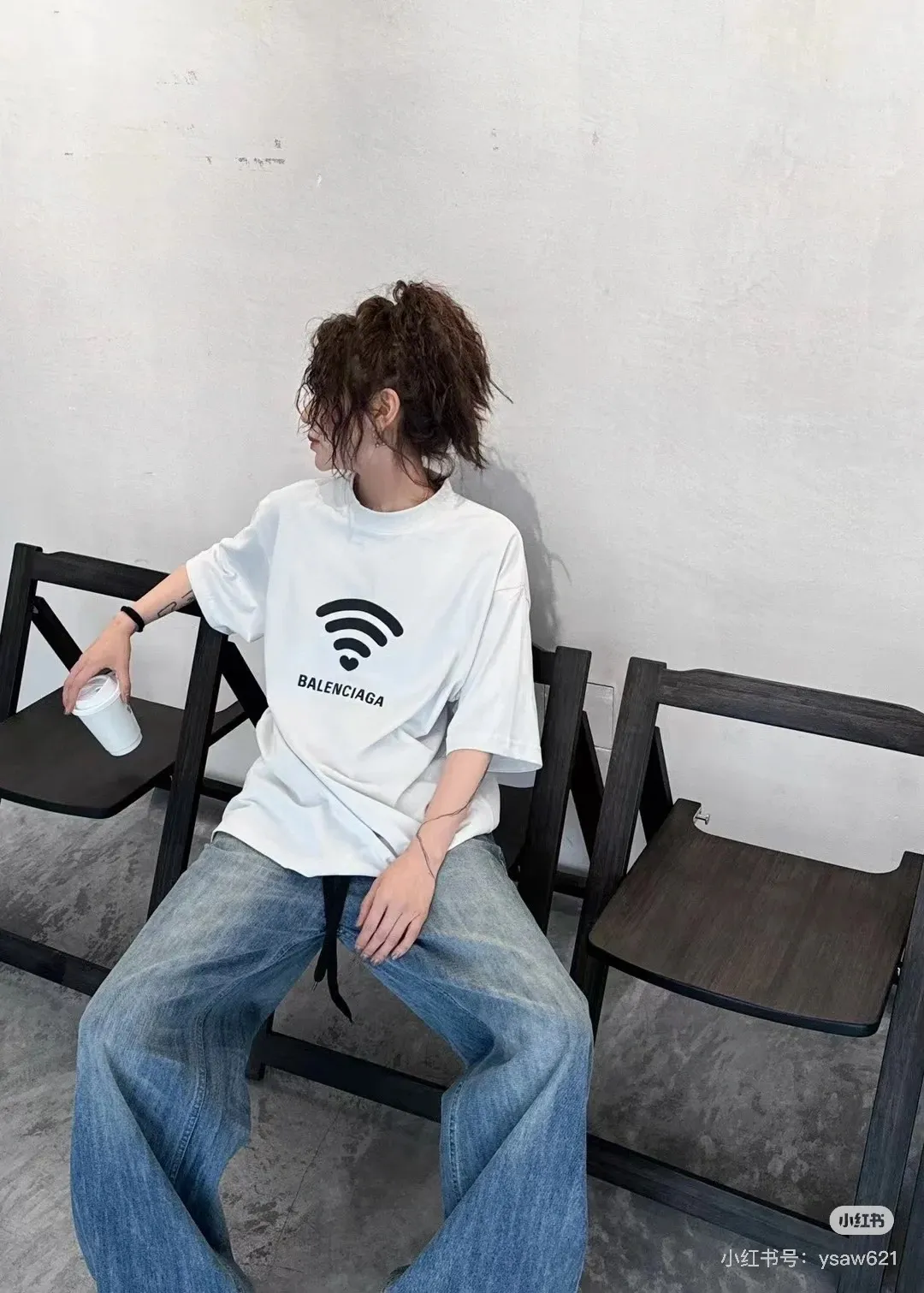 # Balenciaga/ #wifi T Same Style